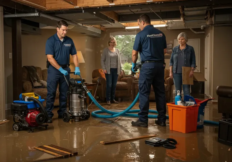 Basement Water Extraction and Removal Techniques process in Wacousta, MI